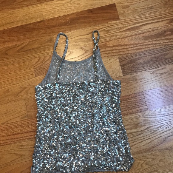 Lapis Sequined tank top - Picture 4 of 5